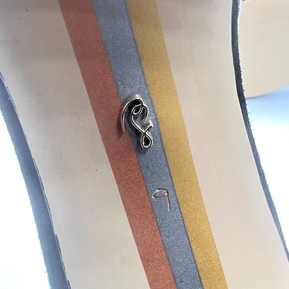 Sam Edelman Womens Size 9 Robyn Black Suede Leather Heels Sandals Shoes - Picture 12 of 14